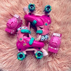 Disney Minnie Roller Skates and Pads